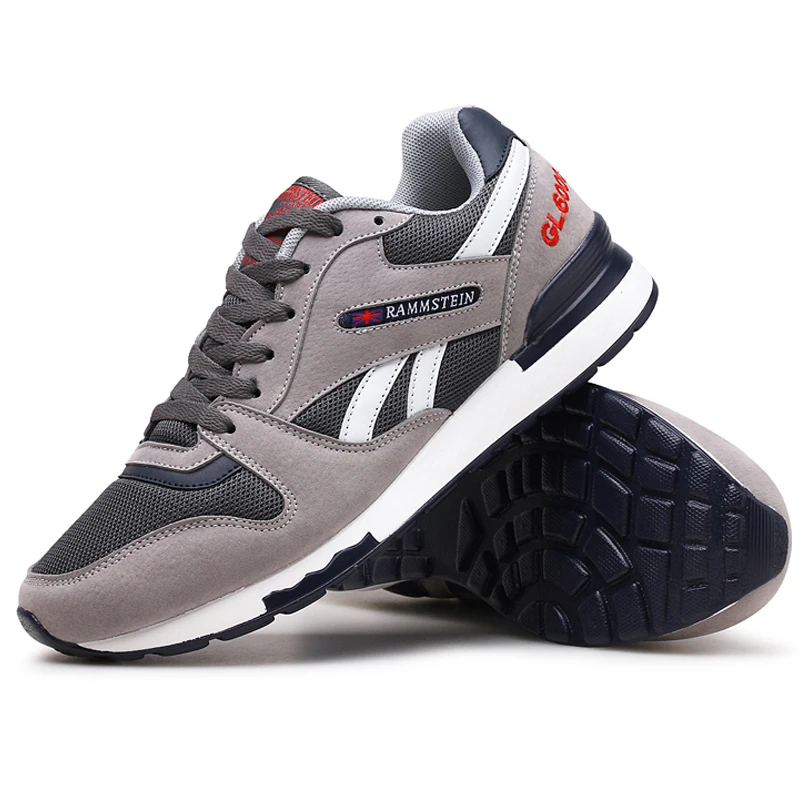 APTESOL Men Outdoor Sport Brand Running Shoes Air Mesh Breathable Soft Jogging Sneakers Men's Lightweight Walking | Спорт и