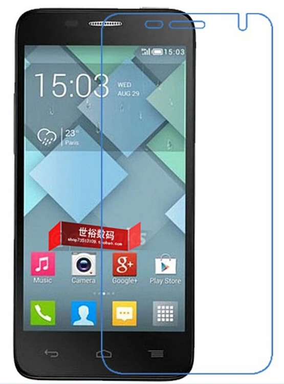 2 х матовые антибликовые Защитные пленки для ЖК экрана защитные Alcatel One Touch Idol Mini 6012