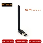 GTmedia V8 USB wifi с антенной работает для V7s HD V7 combo V7 PLUS v8 супер цифровые спутниковые приемники и другие ТВ-приставки