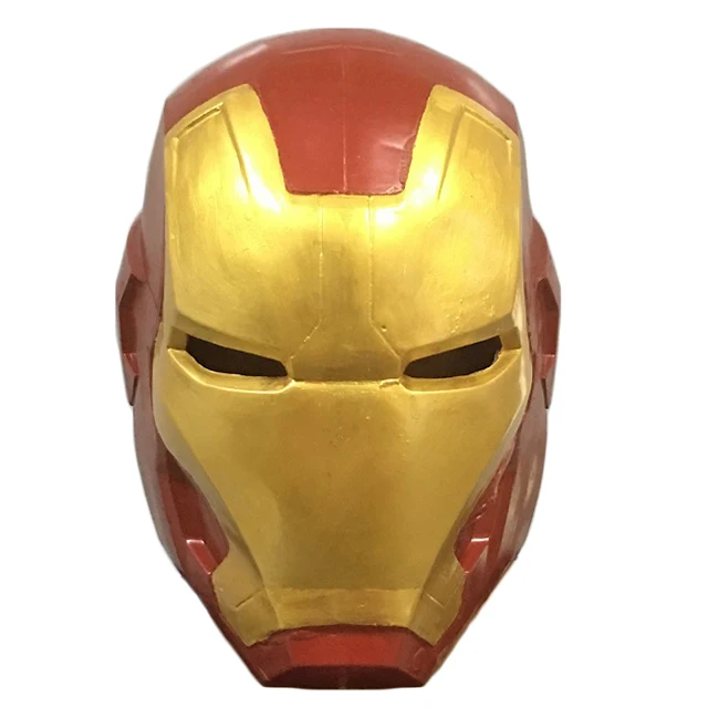 Ironman mask Человек-паук, возвращение на родину, Мстители, Бесконечная война, комиксы Marvel, Маскарадная маска, косплей, часовые Маски Dr Manhattan - Цвет: Ironman mask
