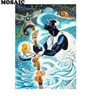 Yoruba религия, 5D DIY алмазная живопись, низкая цена, вышивка крестиком, алмазная вышивка, мозаика из страз, настенные наклейки B80