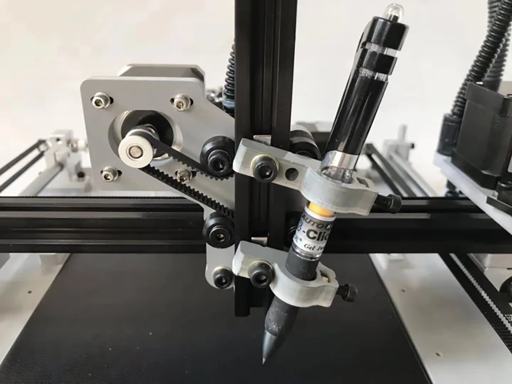 DIY написание/машина для рисования 3 оси XYZ плоттер робот, рабочая область A4, высокоточный принтер/сенсорный экран