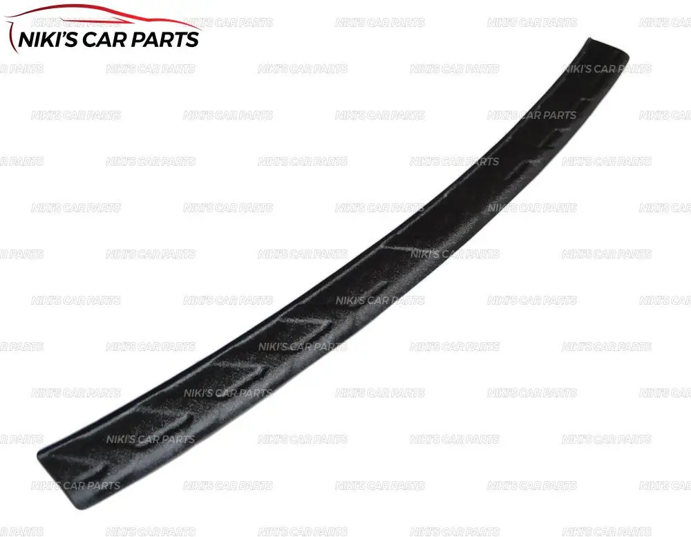Protective plate of rear bumper case for Nissan Qashqai 2013- plastic ABS protection trim cover pad scuff sill styling | Автомобили и