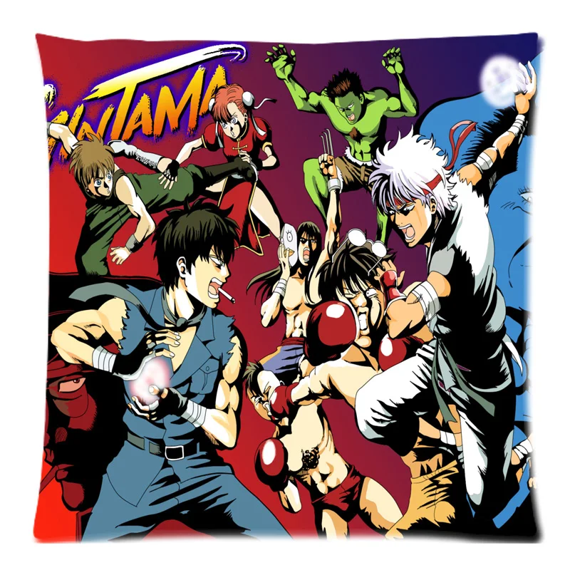 Чехол для подушки Gintama аниме Декор дома или автомобиля чехол подушек Новое