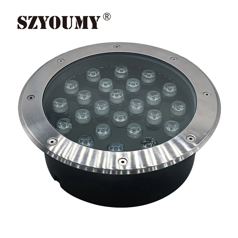 Фото Светодиодный подземный светильник SZYOUMY 24 Вт 9 15 наружный напольный стандарт IP67