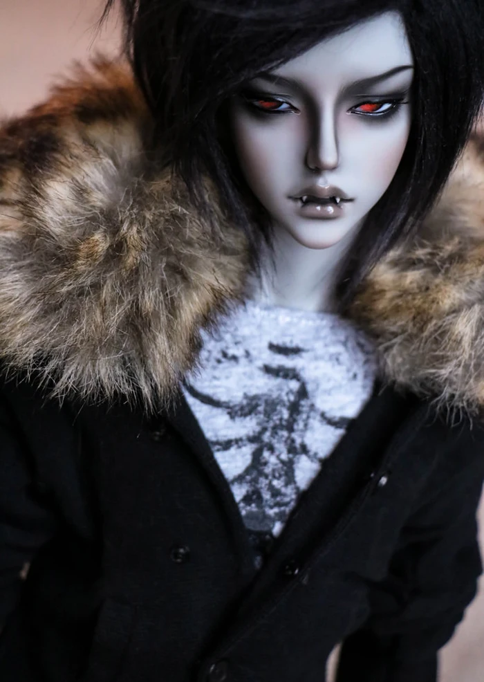 HeHeBJD 1/3 Фантастическая кукла Heliot вампир версия смолы фигурки искусство bjd игрушки высокого качества
