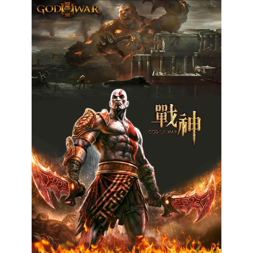 God of War 3 Blade Toy Chaos Kratos из ПУ Меч Набор реквизит размер жизни Модель-копия Blades Modle Toys 65