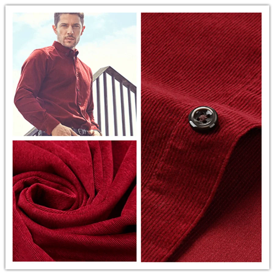Хлопок 21w Вельветовая ткань мужская и женская рубашка fabrics 140gsm|fabric men|corduroy fabricfabric