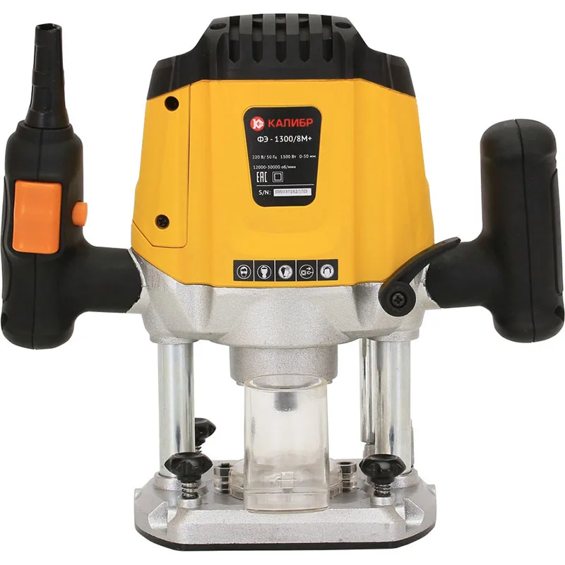 Kalibr FE-1300/8M+ Laminator Wood Router Hand Trimmer Electric Trimming Joiners With Variable Speed For Woodworking Cutting | Инструменты
