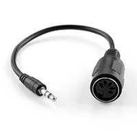 Midi-адаптер Breakout Cable-C-3.5mm-Mono Audio Jack to DIN Female