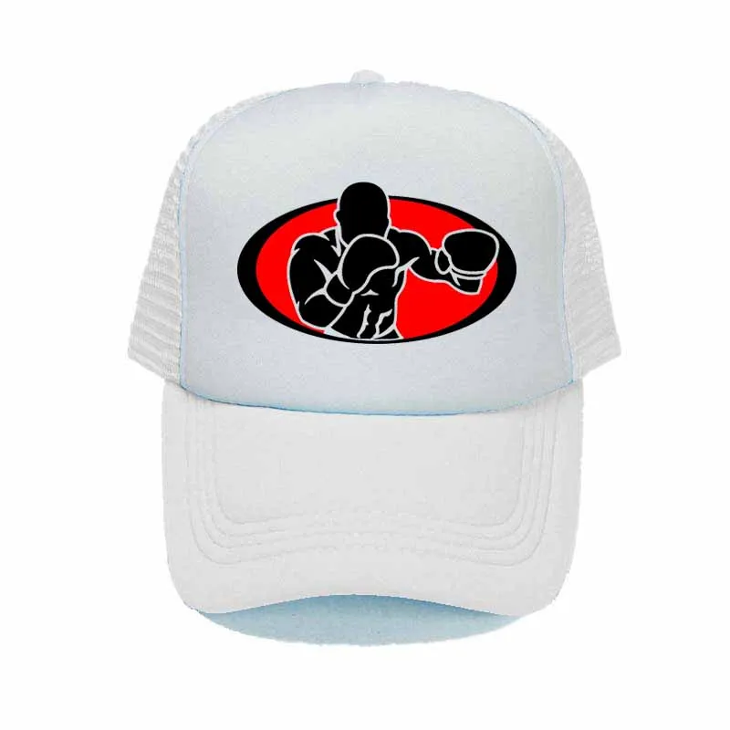 YY30302 Для женщин и мужчин Kick Boxing летняя кепка-бейсболка бокс фитнес Бейсболка Спорт Pugilism Boxer Fans Trucket hats YY303 - Цвет: YY30302