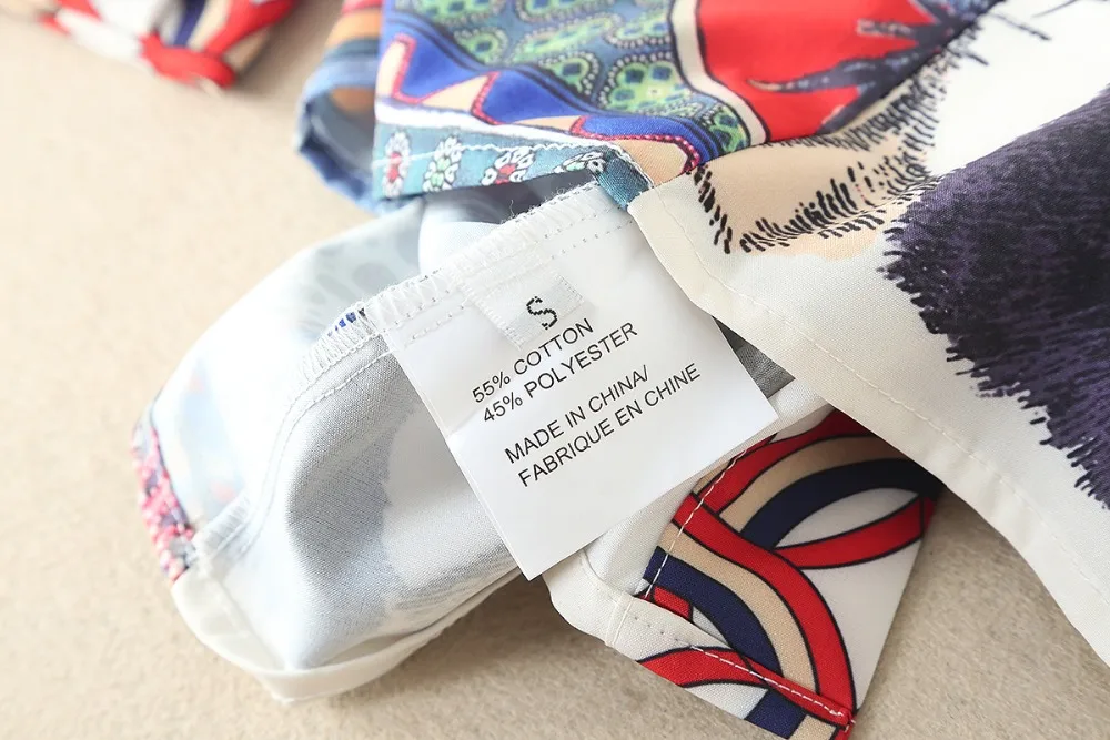 2018 блузы и юбки с принтом тигра змеи Дизайнерские комплекты из 2 предметов