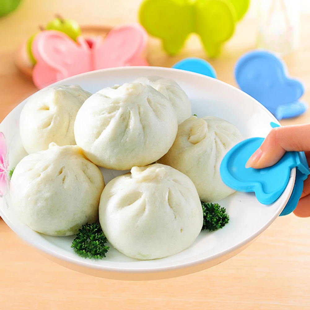 1 шт случайный Цвет Бабочка теплоизоляция Творческая кухня микроволновая печь