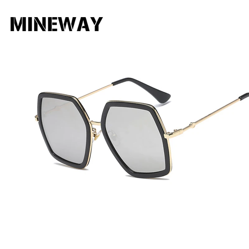 Женские солнцезащитные очки MINEWAY роскошные брендовые дизайнерские Квадратные
