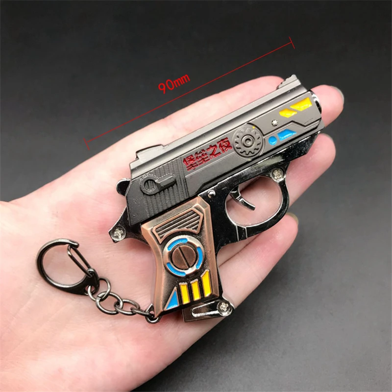 Eva2king Mini Gun брелок модель оружия АРМАС де brinquedo игрушка винтовка Пистолеты Revolver