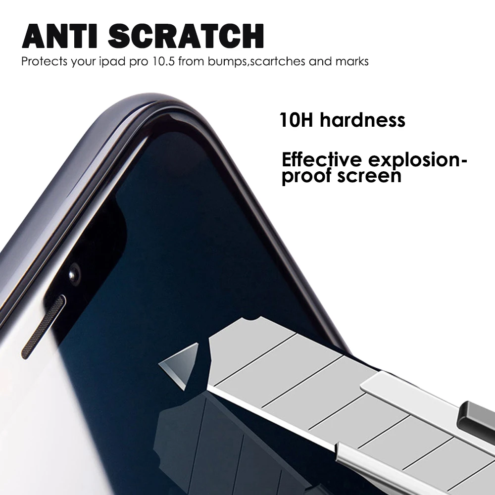 Защитная пленка для экрана iPhone X Xs Max Xr SUNDATOM закаленное стекло с полным покрытием