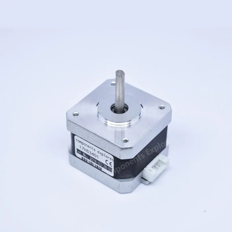 Nema17 шаговый двигатель 17hs3401 1.3A 0.30Nm 12V гравировальный станок 3D принтер|Шаговый