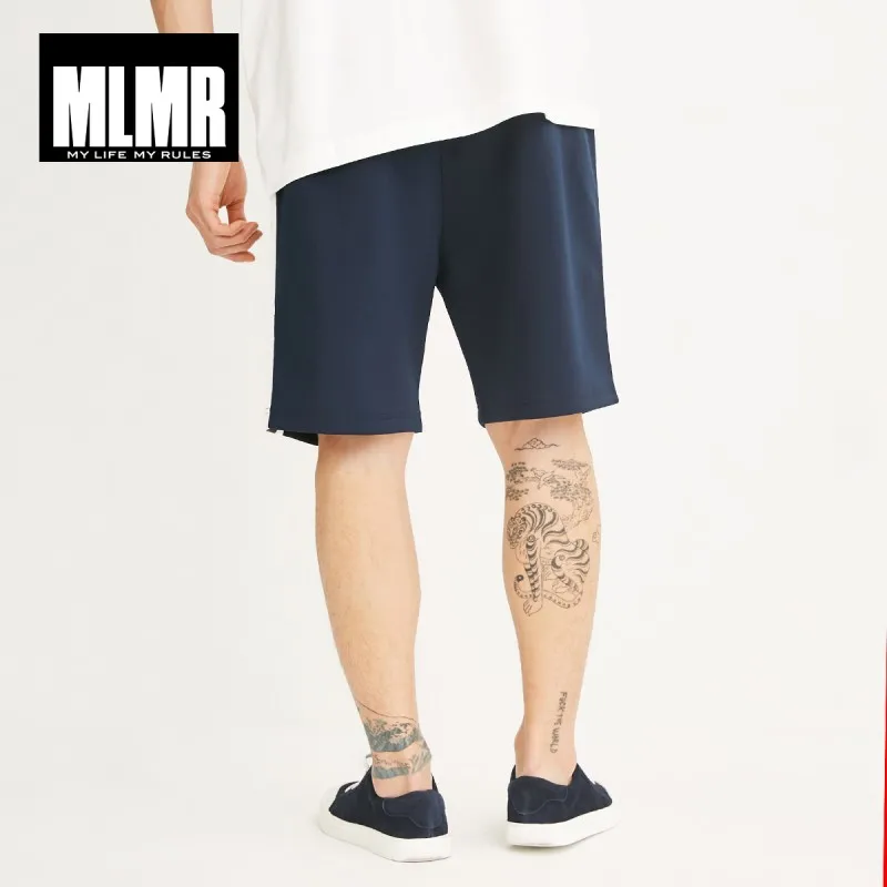 MLMR для мужчин весна и лето стрейч хлопок свободный крой полосой печати