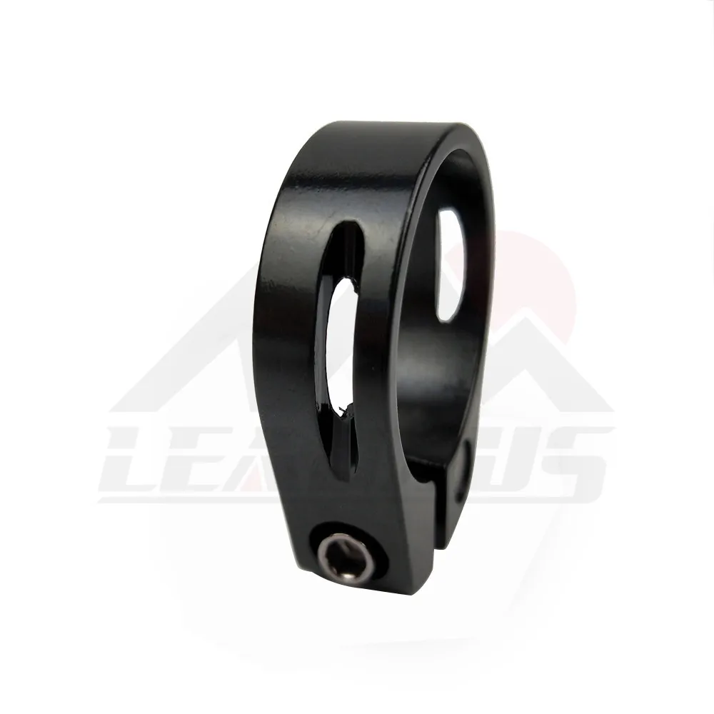 LEADXUS Aluminum Alloy Seatpost Clamp Black/Red Bicycle Seat Post 34.9mm/31.8mm for 31.6mm/27.2mm | Спорт и развлечения