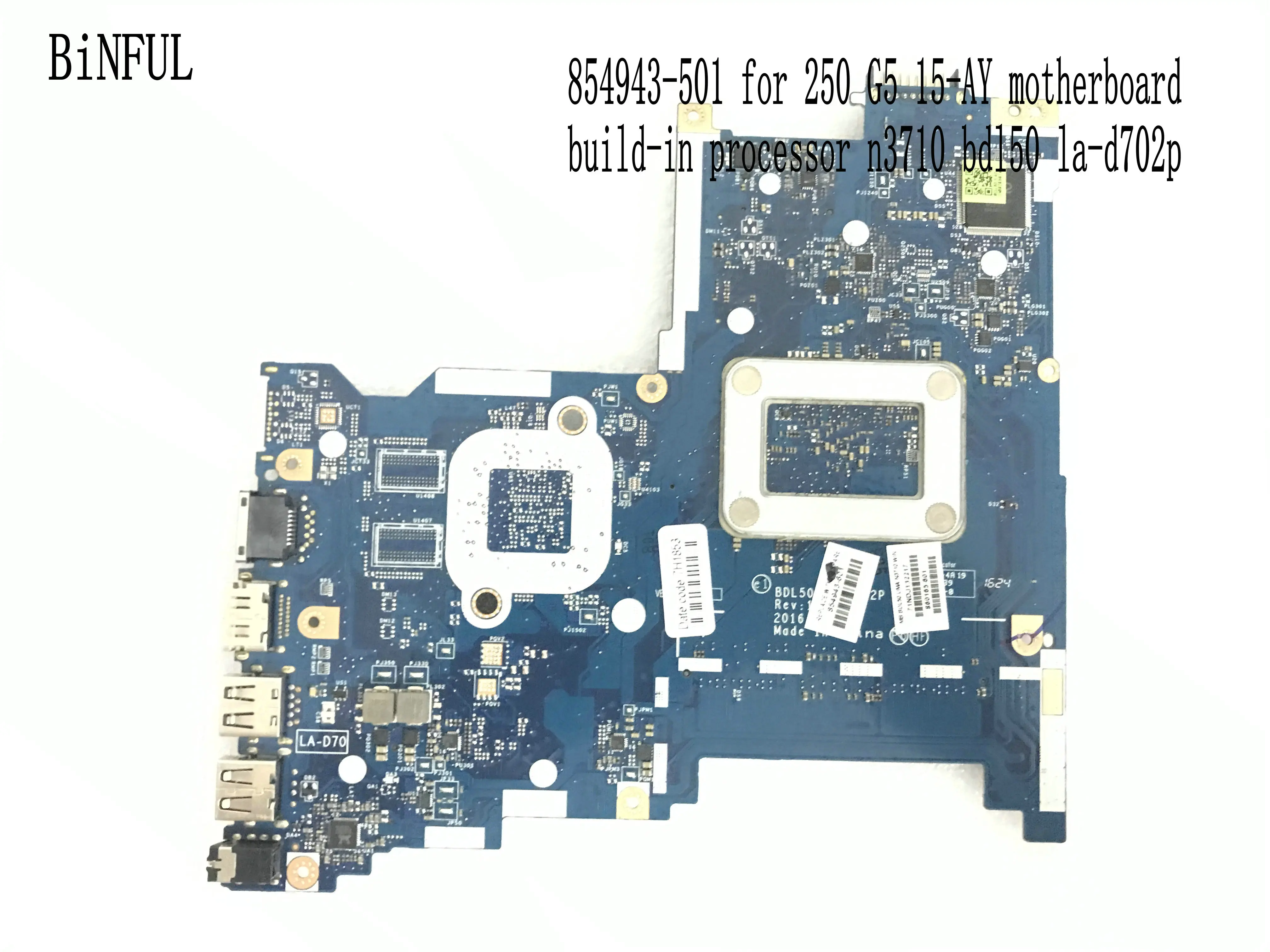Быстрая доставка доступно 100% новая материнская плата BDL50 LA D702P для HP 15 AY