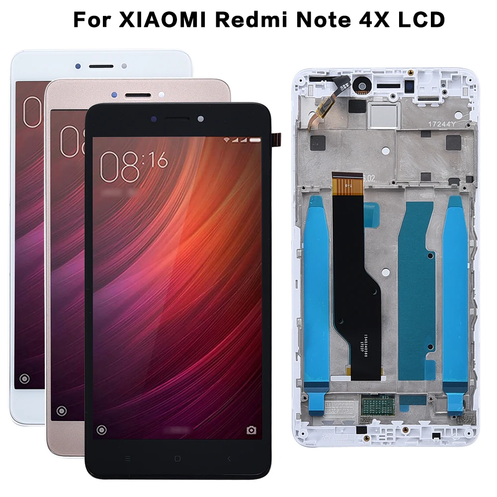 ЖК дисплей 5 дюйма для XIAOMI Redmi Note 4X сменный дигитайзер сенсорного экрана NOTE Snapdragon