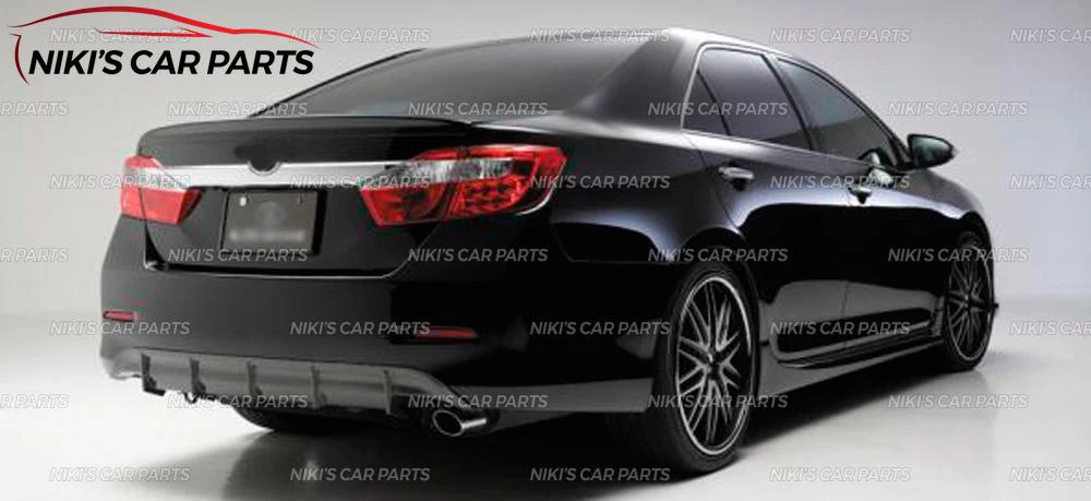 Чехол-диффузор для Toyota Camry XV50 2011- заднего бампера ABS пластиковый комплект кузова аэродинамическая Накладка для украшения автомобиля Стайлинг тюнинг