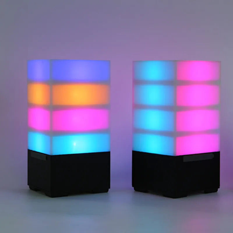 2019 Лидер продаж светодиод квадратной формы беспроводной портативный мини Bluetooth
