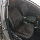 Для Toyota Corolla E150 2007-2013 Модельные авточехлы из экокожи (Модель Байрон)