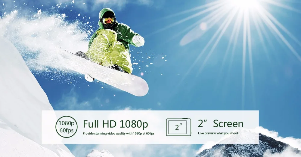 EKEN H6s Экшн-камера 4K 30fps видео wifi 14MP Ultra HD с чипом A12 30M Водонепроницаемая мини-камера Go Pro для путешествий