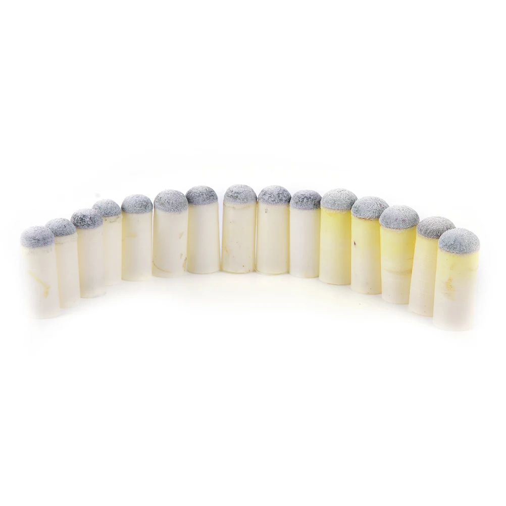 

10Pcs Glue-On Pool Billiards Snooker Cue Tips 9mm/10mm/11mm