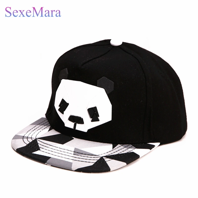 Повседневное быстросохнущая Snapback личность хип-хоп тенденции с рисунком панды