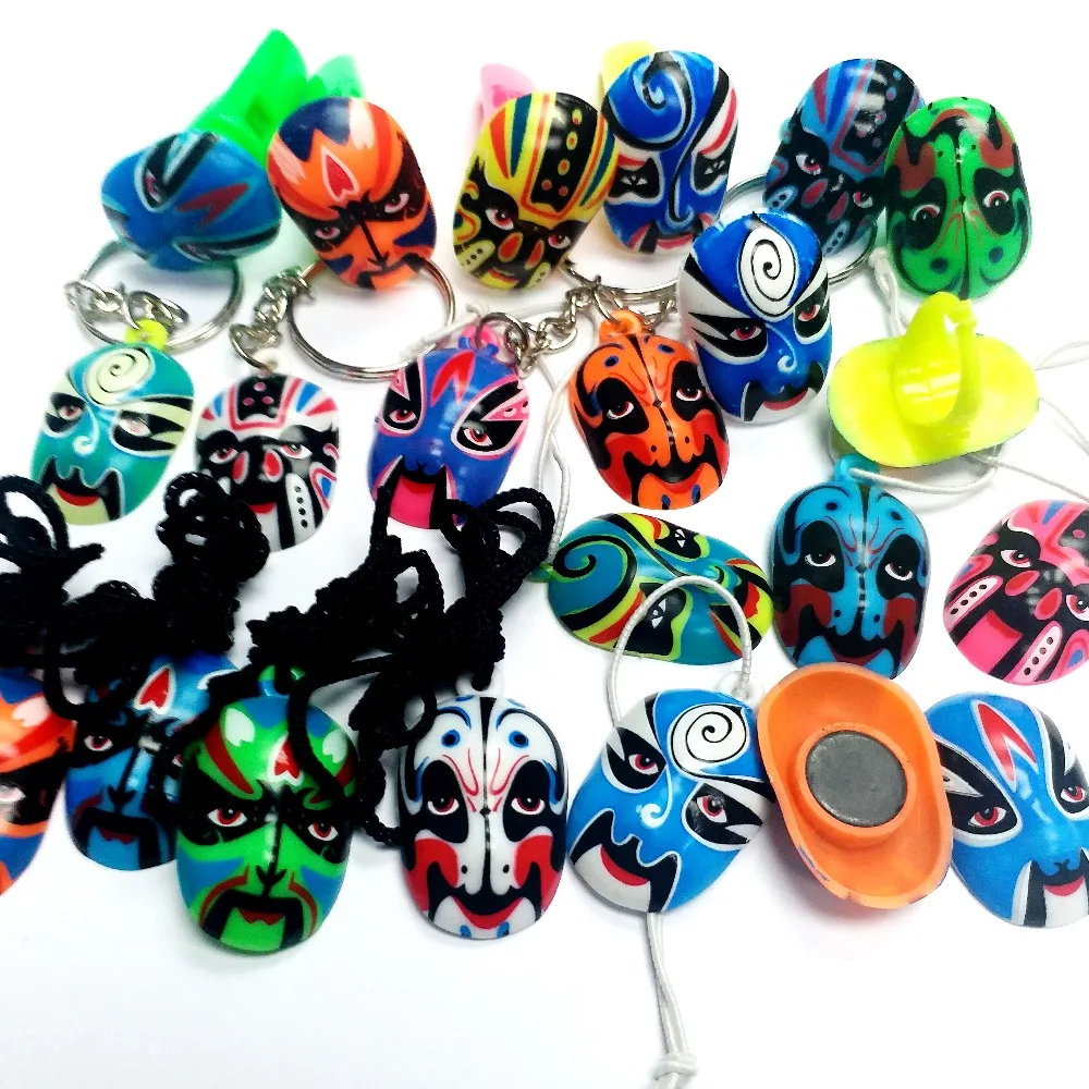 

300 PCS Unisex MIX Peking Opera mask LOOT Boys Girl kids Birthday Party Favors toys PINATA bag LUCKY gift PRIZE novelty carnival