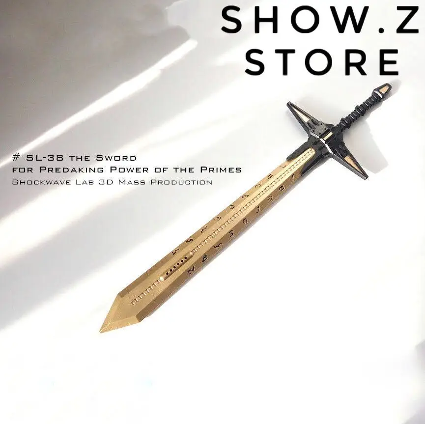 [Show. Z] Shockwave Lab SL 38 SL38 меч для мощи Primes Predaking POTP Upgrade Kit трансформация фигурка|Наборы