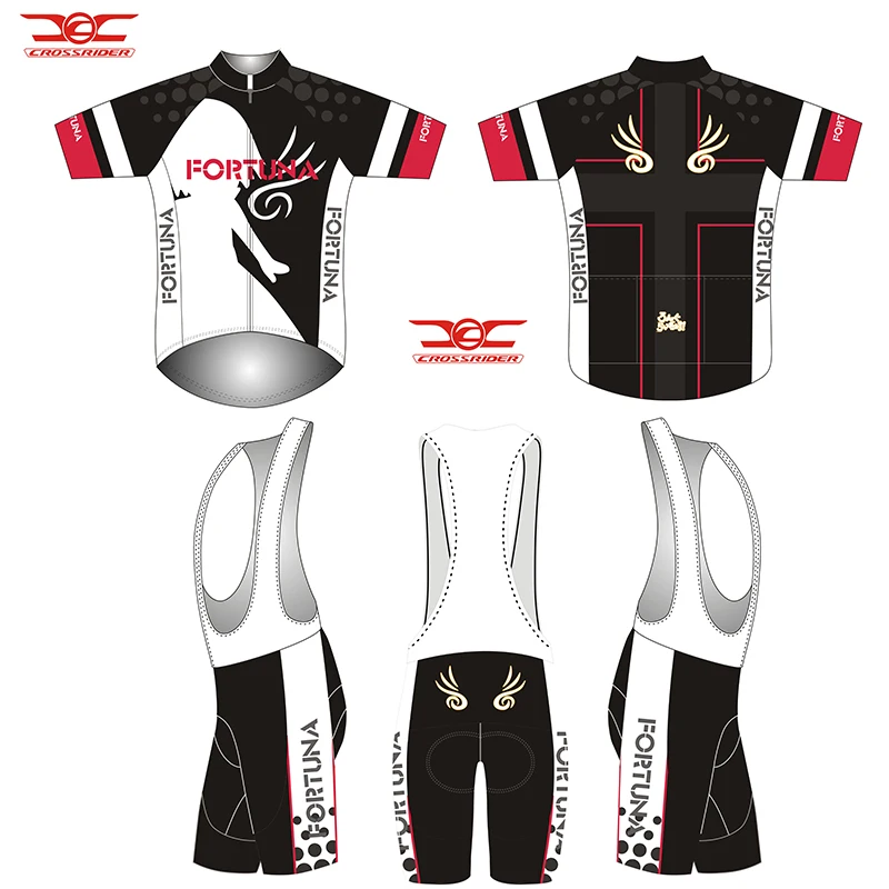 Шорты для велоспорта Crossriders 2019 черный Fortuna MTB велосипедная одежда рубашка Roupa Ropa De