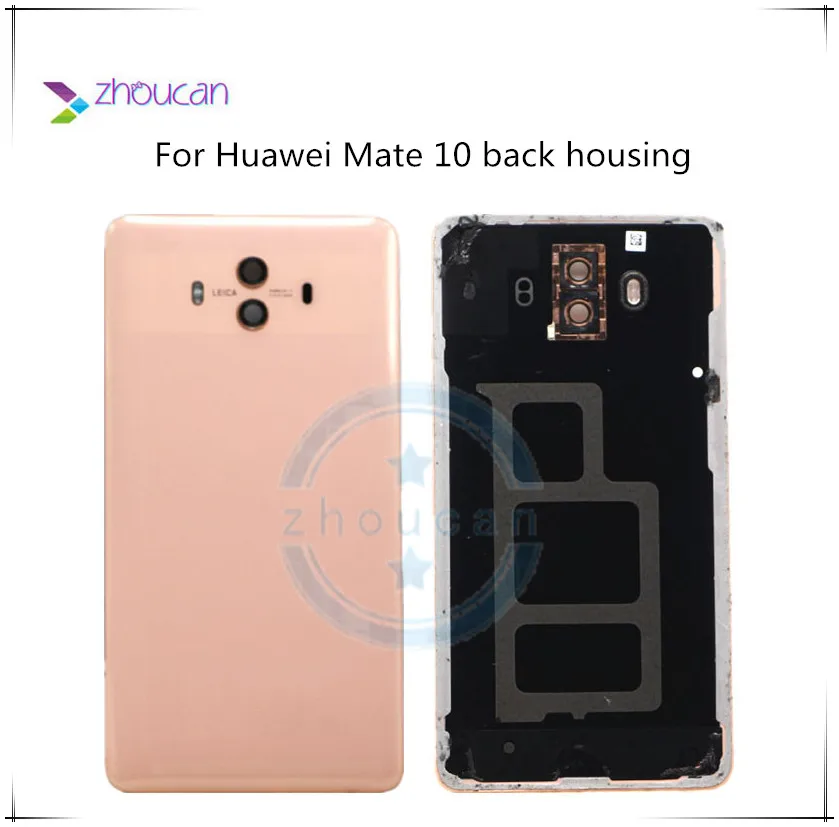 Оригинальная Задняя крышка батареи корпус для Huawei Mate 10 стеклянная двери с