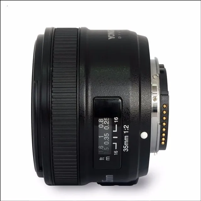 Объектив Yongnuo YN35mm F2N широкоугольный объектив с большой диафрагмой и