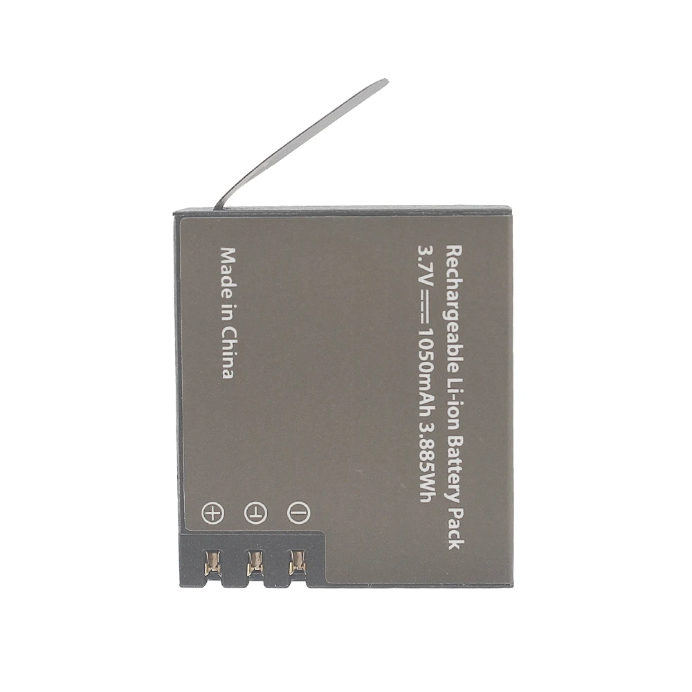 Аккумулятор GTF 3 7 в PG1050mAH для экшн камеры EKEN аккумулятор H9 H3 H3R H8PRO H8R H8 pro SJ4000 SJCAM SJ5000