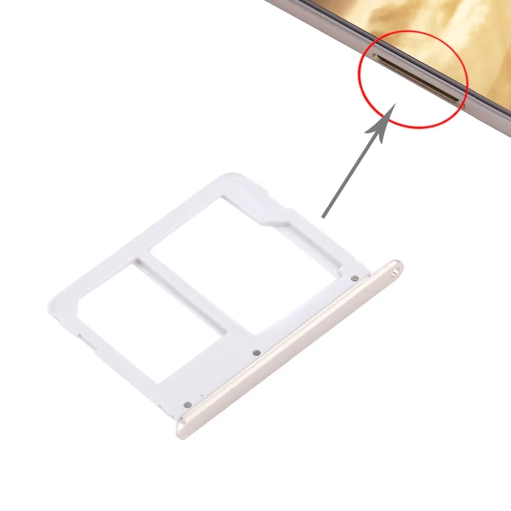 Лоток для sim-карты+ Micro SD/SIM лоток для samsung Galaxy C5/C5000/C7/C7000 ремонт, замена, аксессуары