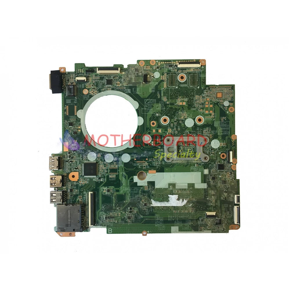Vieruodis FOR HP PAVILION 17-F Материнская плата ноутбука с процессором E1-6010 CPU 763423-001 DAY22AMB6E0 Integrated Graphics on.