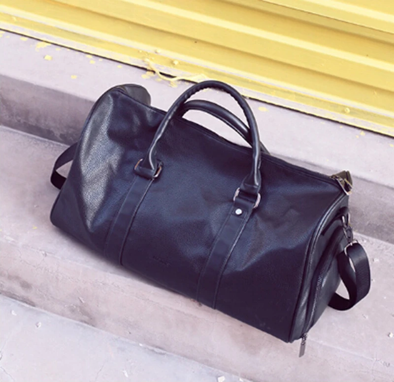 Новые модные кожаные Сумки из искусственной кожи дорожная сумка с отделениями классическая сумка-тоут сумка для путешествий от AliExpress RU&CIS NEW