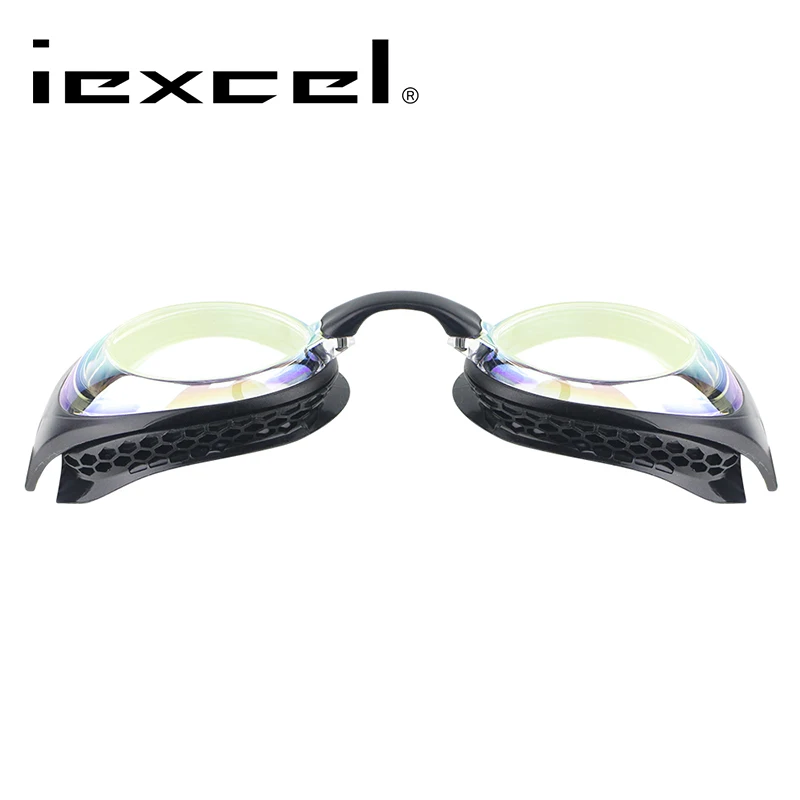 очки для плавания с диоптриями LANE4 анти туман защита от УФ лучей запатентованные