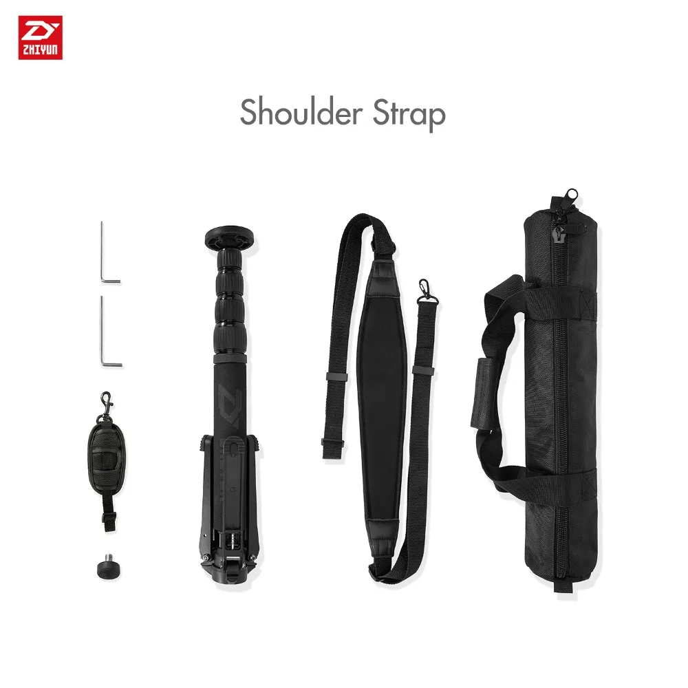 Оригинальный мини телескопический монопод Zhiyun для Weebill Lab/ Smooth 4/ Crane Plus/ Crane-M Gimbal