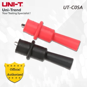 UNI-T UT-C05A (M4) threaded bore alligator clip (with protector); suitable for UT501A, UT501B, UT525, UT526, etc.