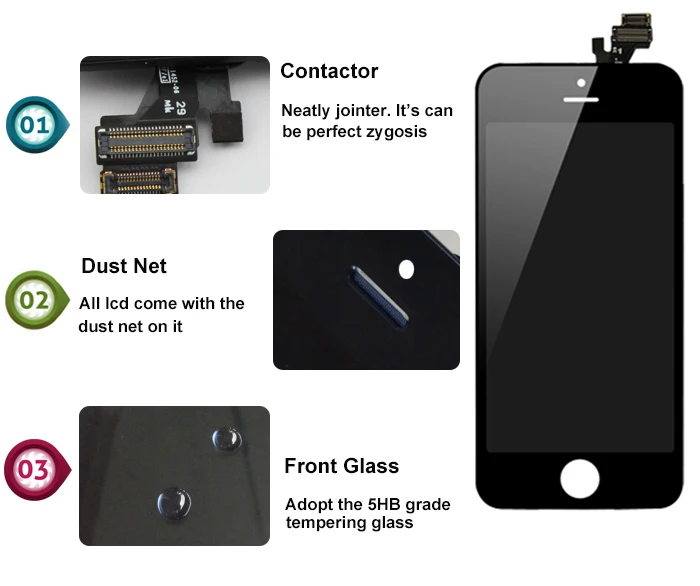 Sintron OEM для iPhone 5C замена экрана полностью собранная черная панель дисплея включая