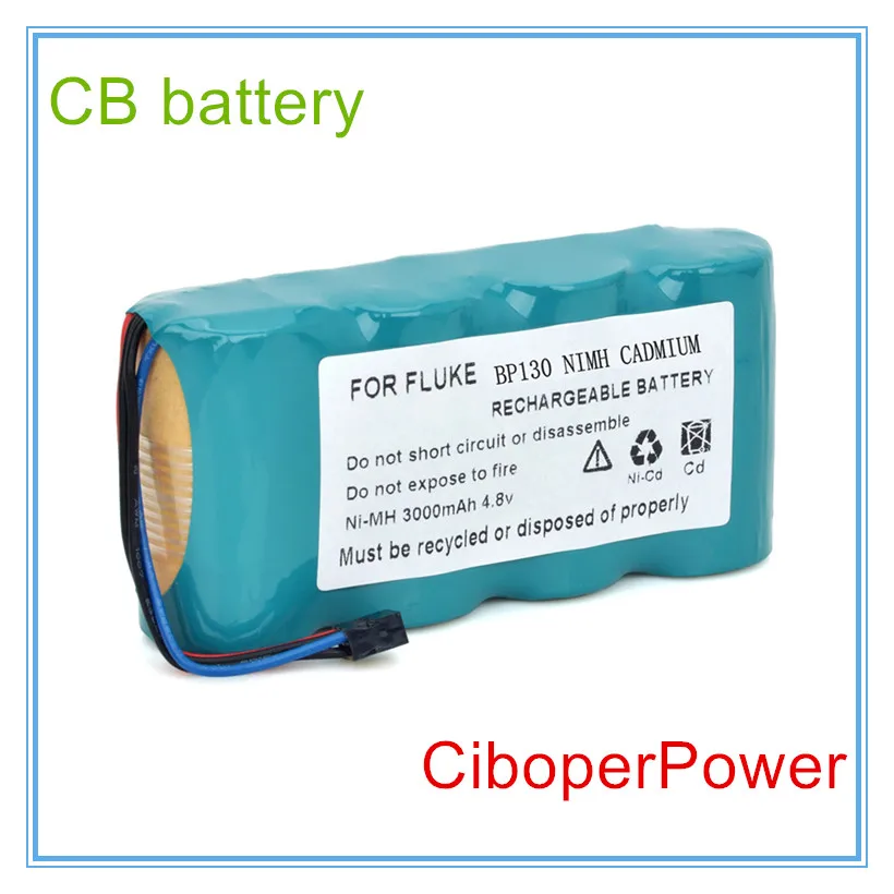Замена для ScopeMeters 124 BP130 BP124X BP124S BP124 123 123/S|Аккумуляторы ноутбуков| |