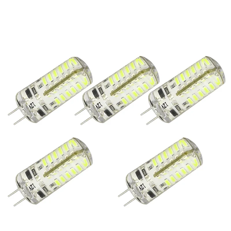 

5pcs/lot 48 LED G4LED lamp dc 12V 4W LED Bulb 3014SMD LED spot light warranty good quality energy saving lamp LED