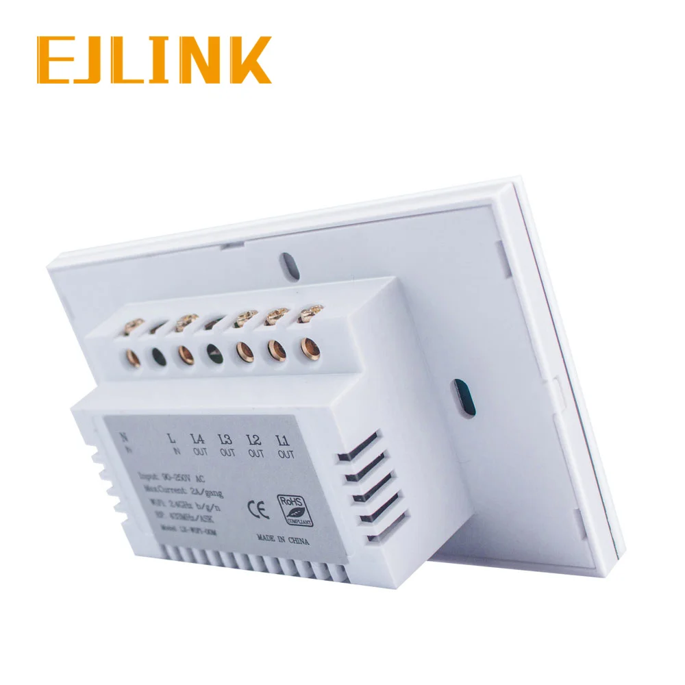 EJLink Wifi умный переключатель для автоматизации умного дома стандарт США 3 банды 1