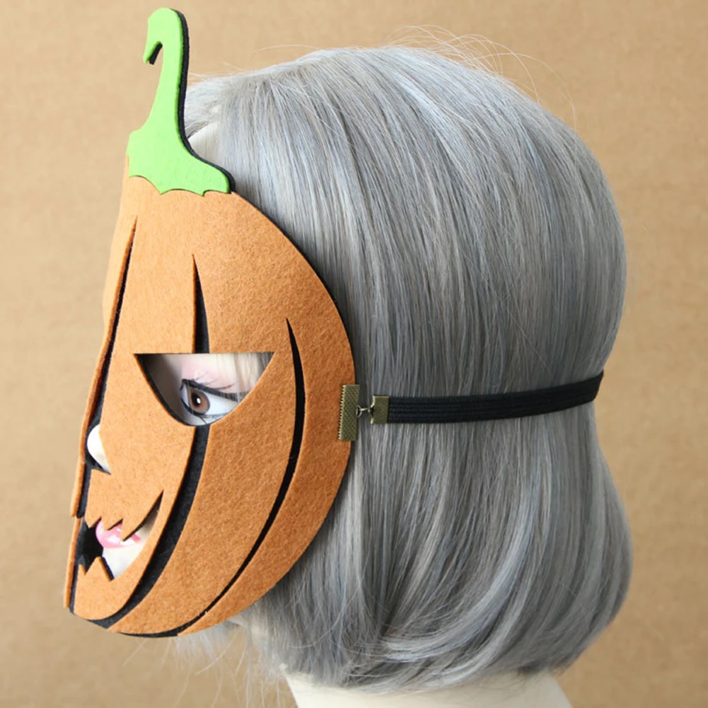 Funny Halloween Pumpkin Full Face Mask with Elastic Band for Masquerade Party | Дом и сад