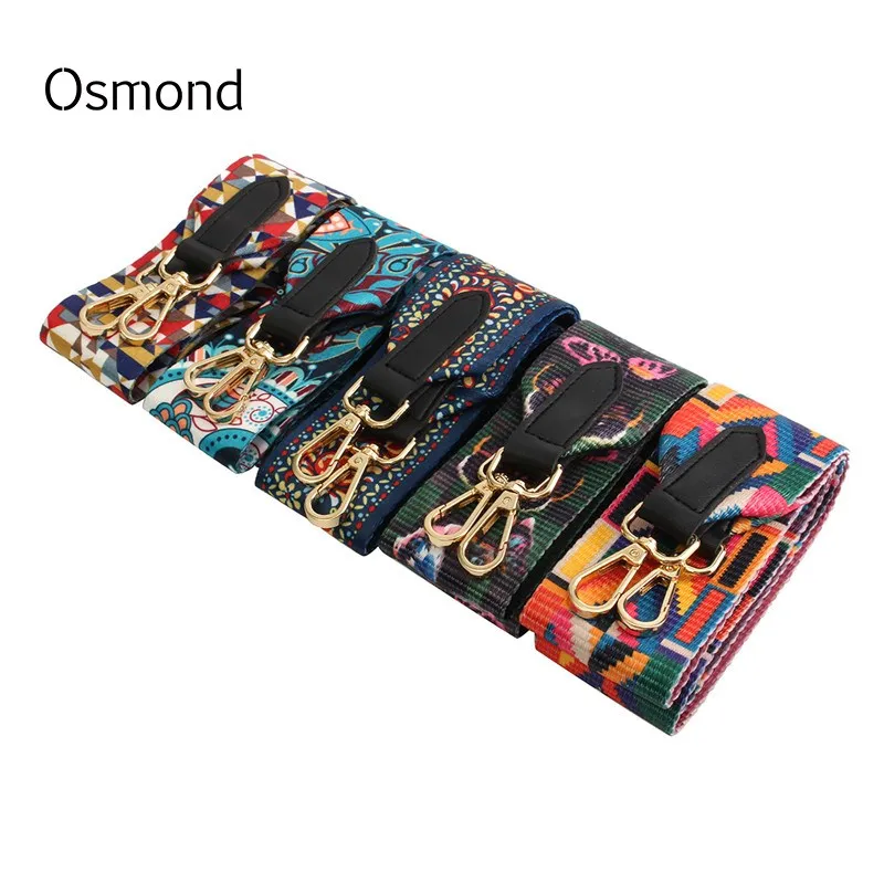 Osmond 5x99 см цветные ремешки для сумок замена ремней через плечо съемный ремень