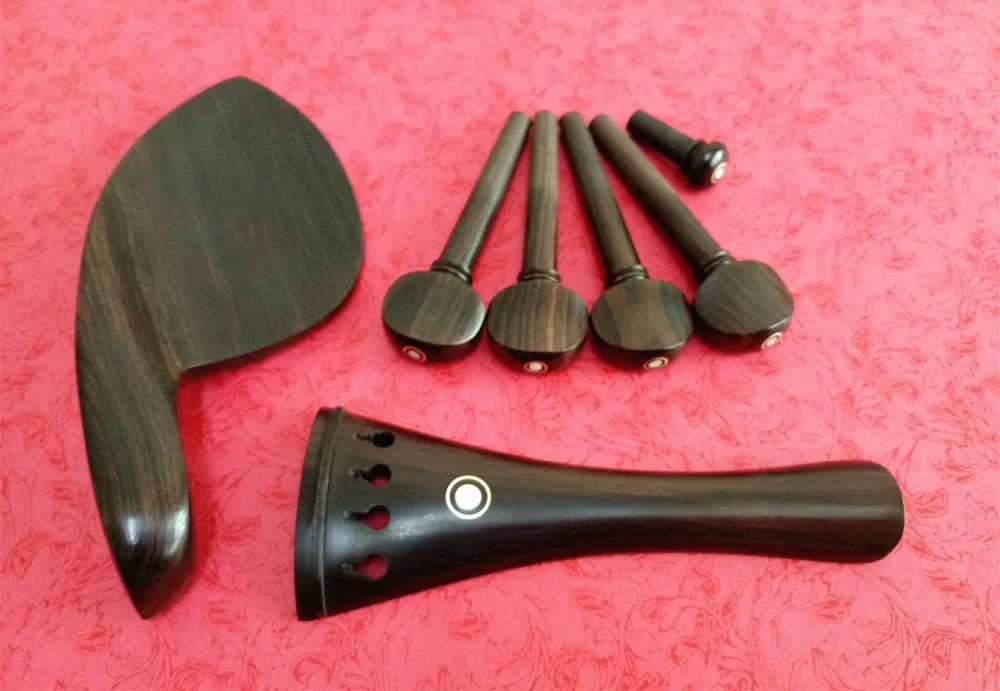 

1 компл. Новый натуральный эбеновый альт запчасти колышек chinrest endpin